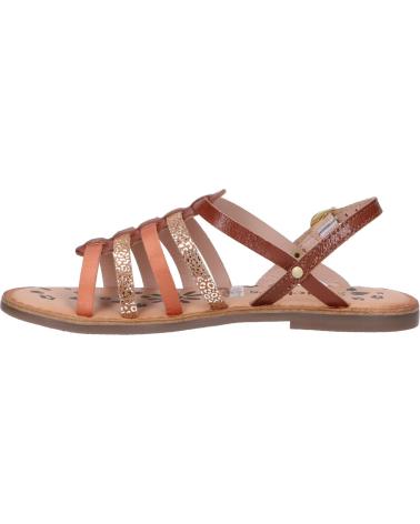 Sandálias de Mulher e Menina KICKERS 695573-30 DIXON 93 MARRON CAMEL LEOPARD