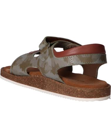 Sandali per Bambino KICKERS 694911-30 FUNKYO 203 KAKI CAMOUFLAGE