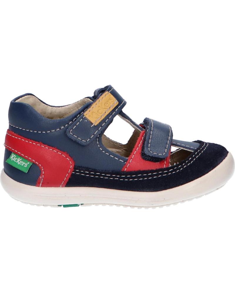 Sapatos de Menino KICKERS 692390-10 KID 10 MARINE