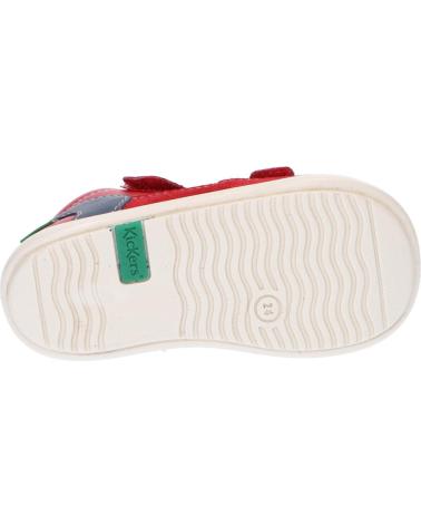 Zapatos de Niño KICKERS 692390-10 KID 4 ROUGE