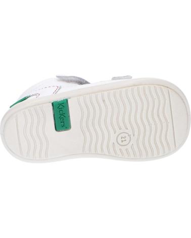 Zapatos de Niña y Niño KICKERS 692392-10 KID 3 BLANC