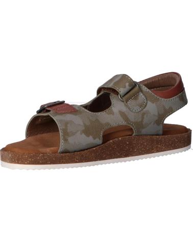 Sandali per Bambino KICKERS 694911-30 FUNKYO 203 KAKI CAMOUFLAGE