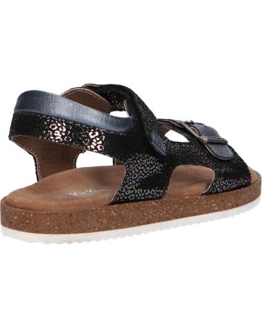Sandálias de Mulher e Menina KICKERS 694913-30 FUNKYO 81 NOIR LEOPARD