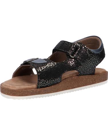Sandálias de Mulher e Menina KICKERS 694913-30 FUNKYO 81 NOIR LEOPARD