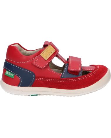 Zapatos de Niño KICKERS 692390-10 KID 4 ROUGE