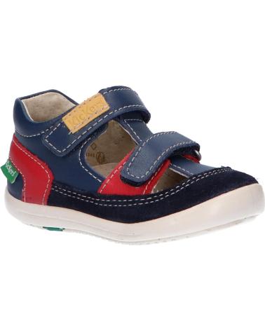 Sapatos de Menino KICKERS 692390-10 KID 10 MARINE