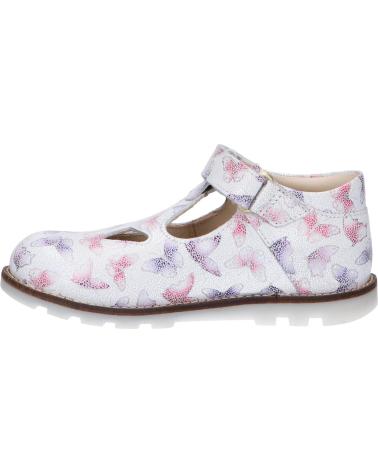 Scarpe per Bambina KICKERS 608478-10 NONOCCHI 33 BLANC PAPILLON