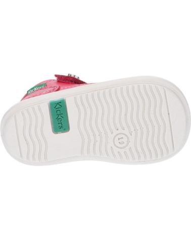 Scarpe per Bambina KICKERS 692381-10 KIKI 132 ROSE FONCE LEOPARD