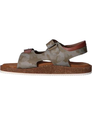 Sandali per Bambino KICKERS 694911-30 FUNKYO 203 KAKI CAMOUFLAGE