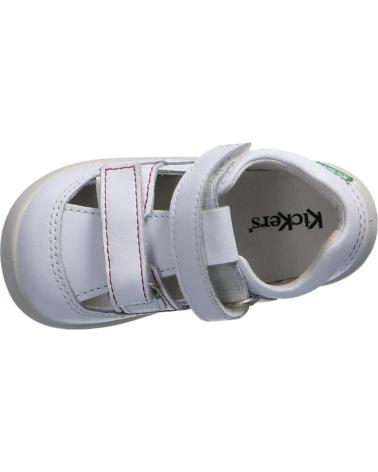 Zapatos de Niña y Niño KICKERS 692392-10 KID 3 BLANC