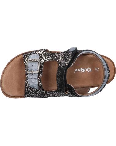 Sandálias de Mulher e Menina KICKERS 694913-30 FUNKYO 81 NOIR LEOPARD