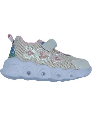 Deportivas de Niña BUBBLE BOBBLE DEPORTIVO LUCES NINA BEIGE