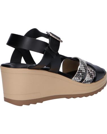 Sandali per Donna KICKERS 775741-50 WIDJIK 82 NOIR IMPRIME PYTHON