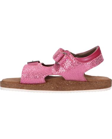 Sandálias de Mulher e Menina KICKERS 694913-30 FUNKYO 132 ROSE FONCE LEOPARD