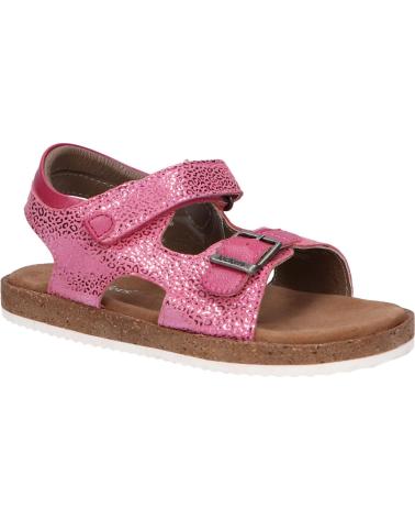 Sandálias de Mulher e Menina KICKERS 694913-30 FUNKYO 132 ROSE FONCE LEOPARD