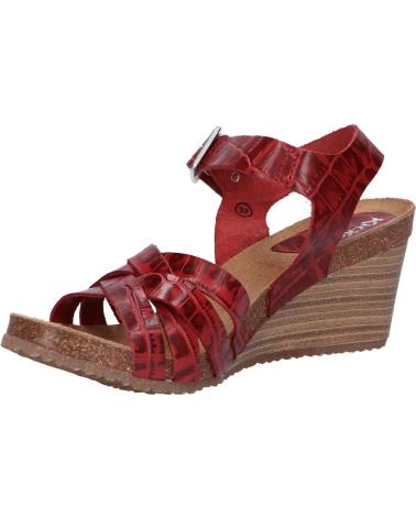Sandali per Donna KICKERS 775711-50 SOLYNA 42 ROUGE CROCO