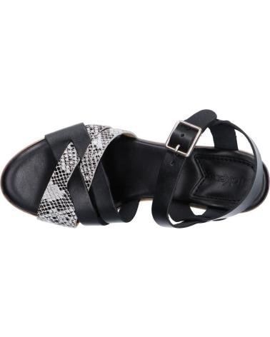 Sandali per Donna KICKERS 775741-50 WIDJIK 82 NOIR IMPRIME PYTHON