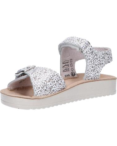 Sandalen für Damen und Mädchen KICKERS 784532-30 ODYSSA 32 BLANC LEOPARD