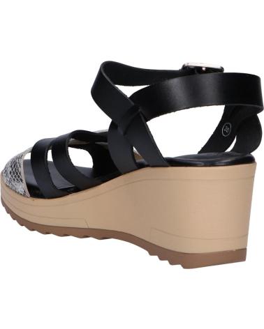 Sandali per Donna KICKERS 775741-50 WIDJIK 82 NOIR IMPRIME PYTHON
