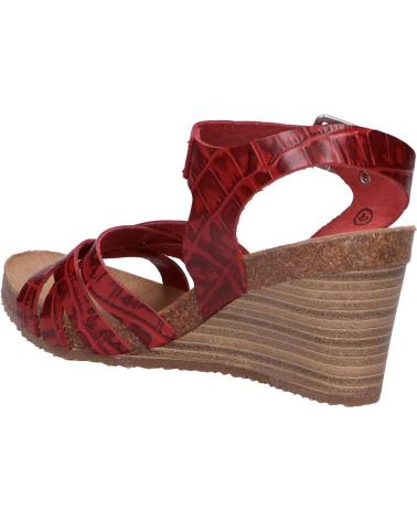 Sandali per Donna KICKERS 775711-50 SOLYNA 42 ROUGE CROCO