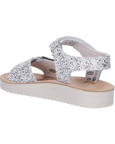 Sandalen für Damen und Mädchen KICKERS 784532-30 ODYSSA 32 BLANC LEOPARD