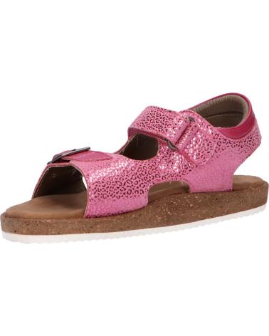 Sandálias de Mulher e Menina KICKERS 694913-30 FUNKYO 132 ROSE FONCE LEOPARD