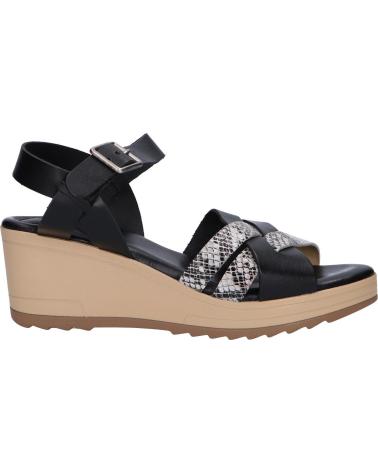 Sandali per Donna KICKERS 775741-50 WIDJIK 82 NOIR IMPRIME PYTHON