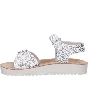 Sandalen für Damen und Mädchen KICKERS 784532-30 ODYSSA 32 BLANC LEOPARD
