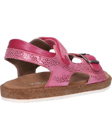 Sandálias de Mulher e Menina KICKERS 694913-30 FUNKYO 132 ROSE FONCE LEOPARD