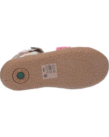 Sandalen für Damen und Mädchen KICKERS 784600-30 VERYBEST 113 BEIGE ROSE MULTICOLOR