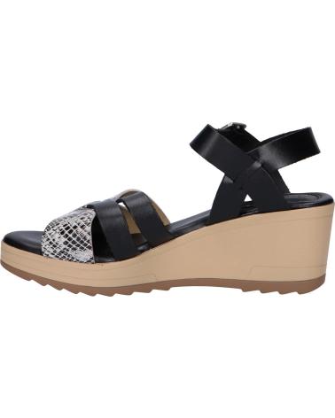Sandali per Donna KICKERS 775741-50 WIDJIK 82 NOIR IMPRIME PYTHON