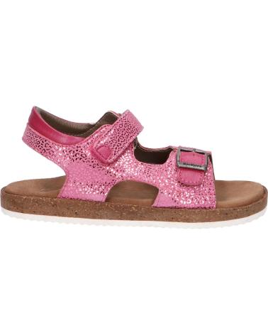 Sandálias de Mulher e Menina KICKERS 694913-30 FUNKYO 132 ROSE FONCE LEOPARD