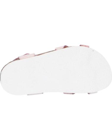 Sandales pour Fille KICKERS 784660-30 BODERY 133 ROSE REPTILE
