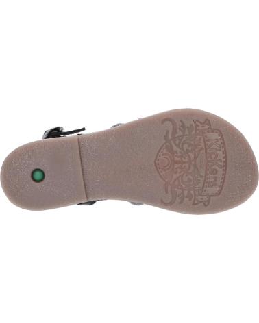 Sandales pour Femme et Fille KICKERS 784690-30 DISTREZ 81 NOIR GRIS