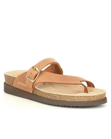 Zehansandalen für Damen mephisto HELEN PIEL CAMEL CAMEL
