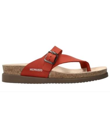 Sandales pour Femme MEPHISTO HELEN PIEL ROJA ROJO