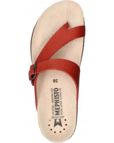 Sandales pour Femme MEPHISTO HELEN PIEL ROJA ROJO