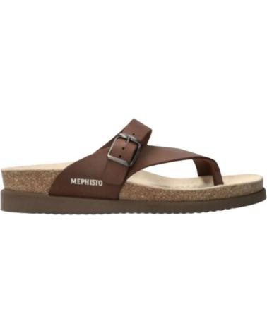 Sandales pour Femme MEPHISTO HELEN PIEL MARRON