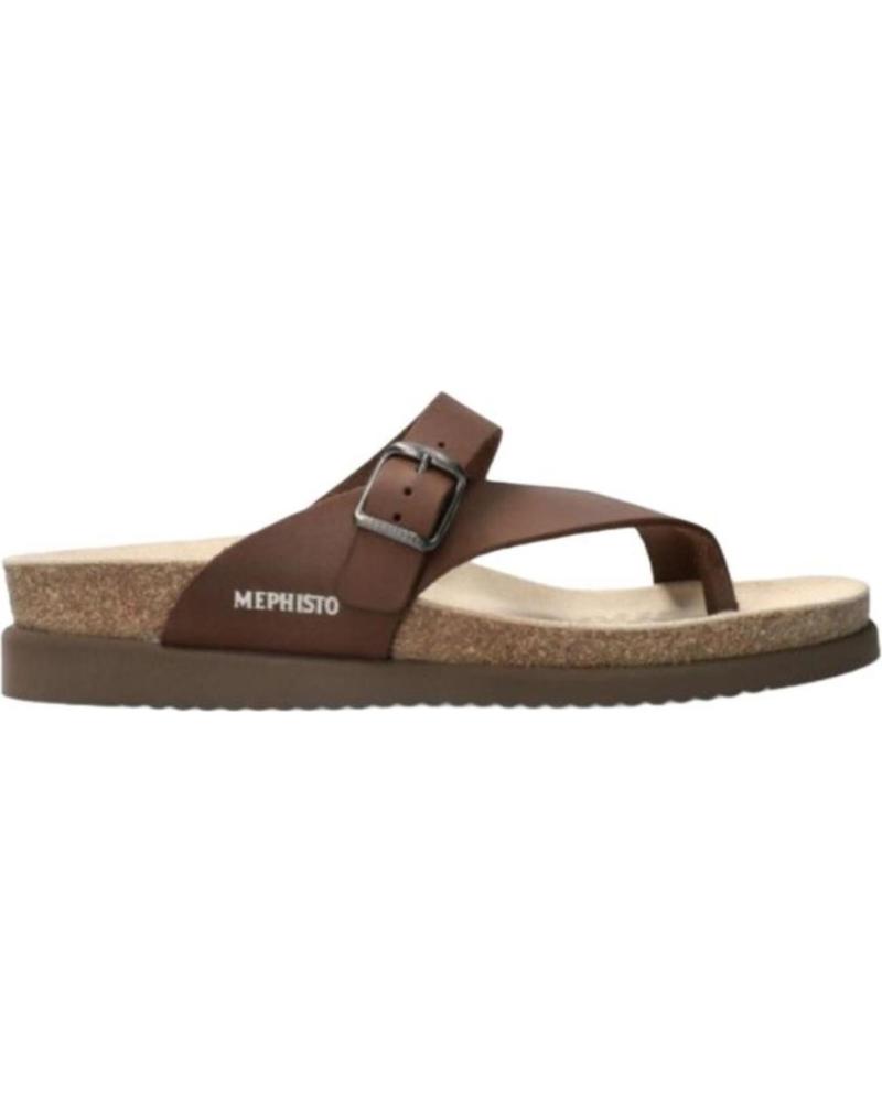 Sandales pour Femme MEPHISTO HELEN PIEL MARRON