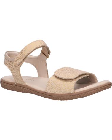 Sandalen für Damen und Mädchen KICKERS 784590-30 VEPIUMA 111 BEIGE OR LEOPARD