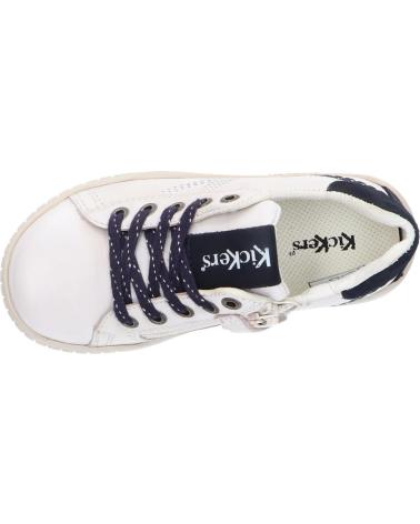 Zapatillas deporte pour Femme et Fille et Garçon KICKERS 784740-30 WINAX 33 BLANC MARINE
