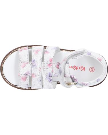 Sandalias de Niña KICKERS 784391-10 NOOPI 33 BLANC PAPILLON