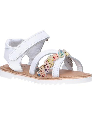 Sandalias de Mujer y Niña KICKERS 784702-30 SHARKKY 33 BLANC MULTICOLOR LEOPARD