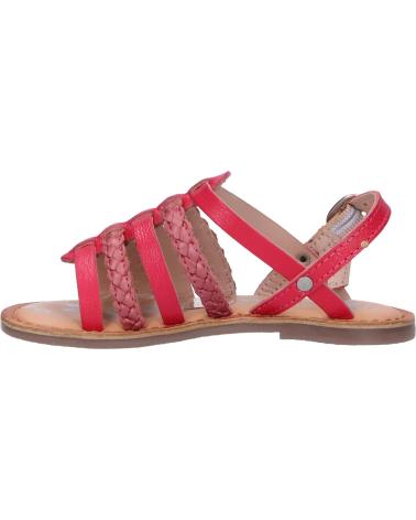 Sandalen für Damen und Mädchen KICKERS 784690-30 DISTREZ 132 ROSE FONCE METALLISE