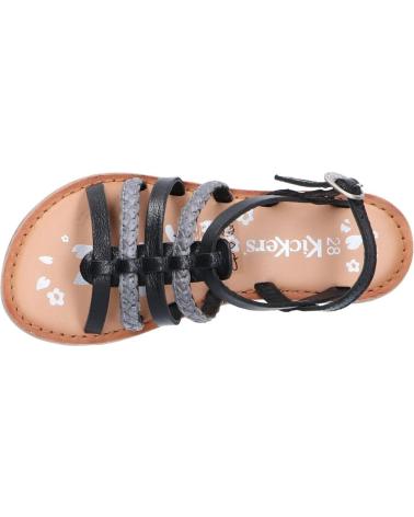 Sandales pour Femme et Fille KICKERS 784690-30 DISTREZ 81 NOIR GRIS