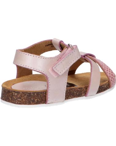 Sandales pour Fille KICKERS 784660-30 BODERY 133 ROSE REPTILE