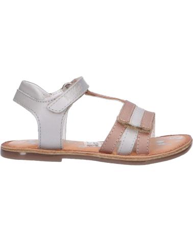 Sandálias de Mulher e Menina KICKERS 700963-30 DIAMANTO 133 ROSE ARGENT