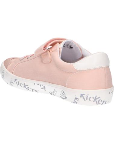Sportschuhe für Mädchen KICKERS 694553-30 GODY 13 ROSE CLAIR