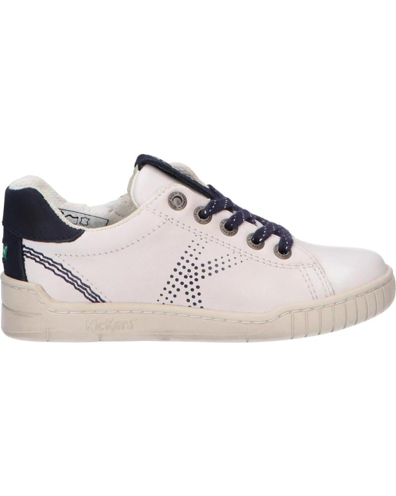 Zapatillas deporte pour Femme et Fille et Garçon KICKERS 784740-30 WINAX 33 BLANC MARINE