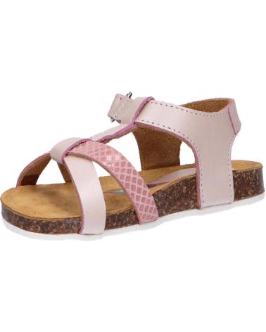 Sandales pour Fille KICKERS 784660-30 BODERY 133 ROSE REPTILE